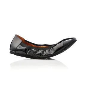 Ava Patent Ballet Black