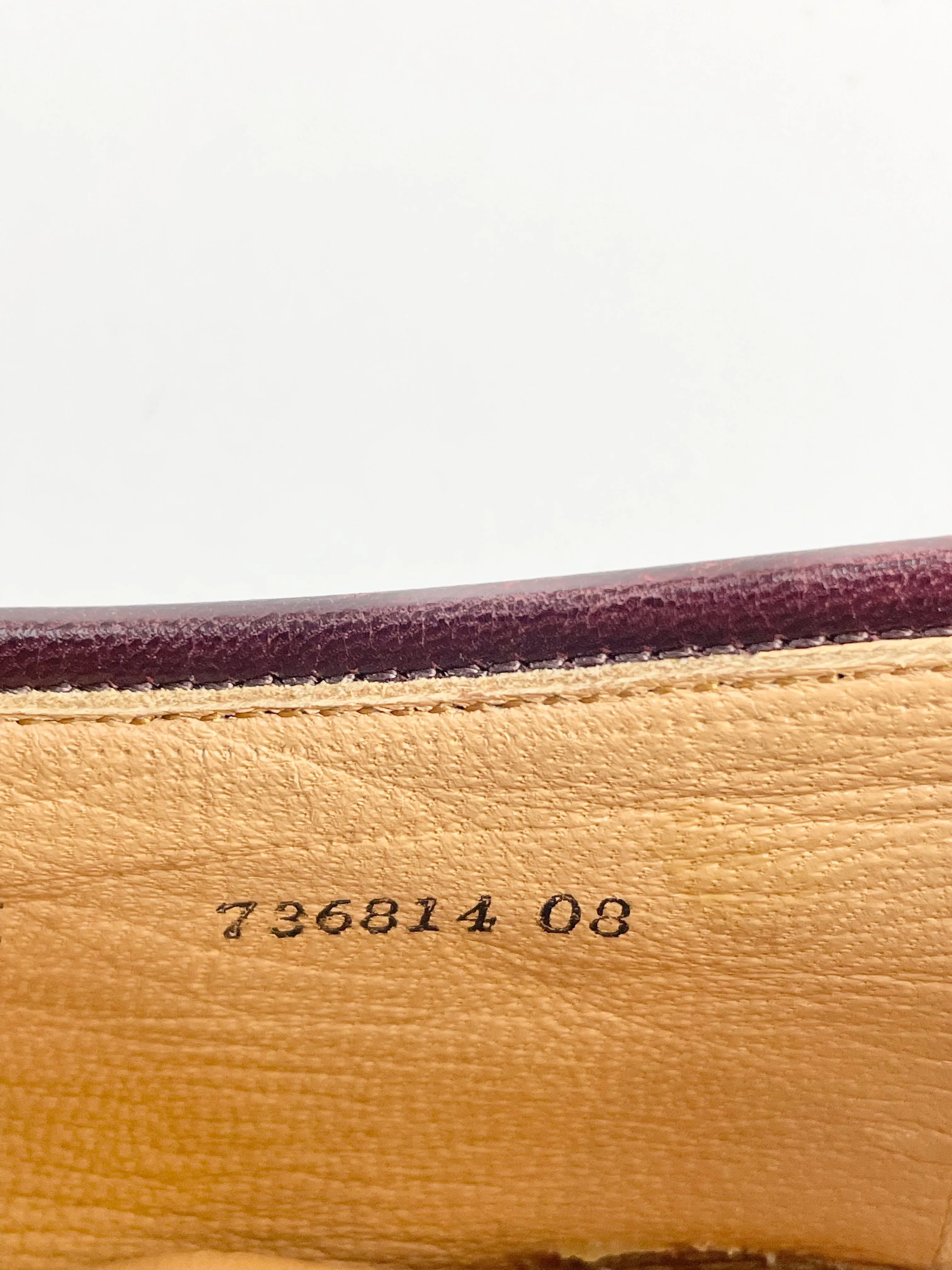 Bally Bordeaux Leather Loafers - EU43