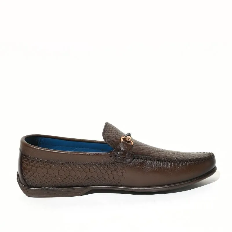 Men's Textured Loafers