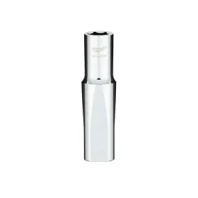 Milwaukee 45-34-9136 - 1/2 in. Drive 12MM Metric 6-Point Deep Socket with FOUR FLAT™ Sides