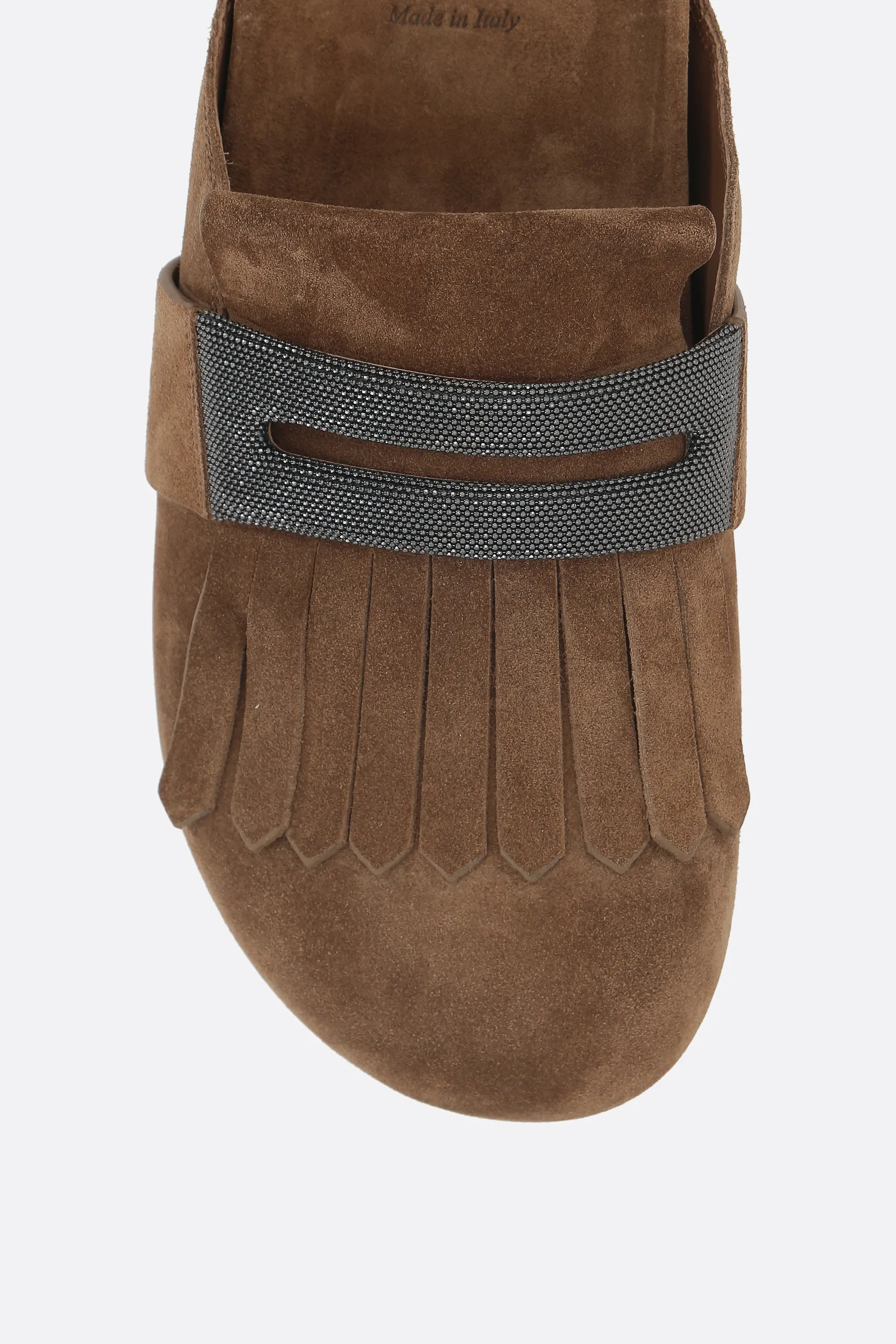 Monili Suede Loafers