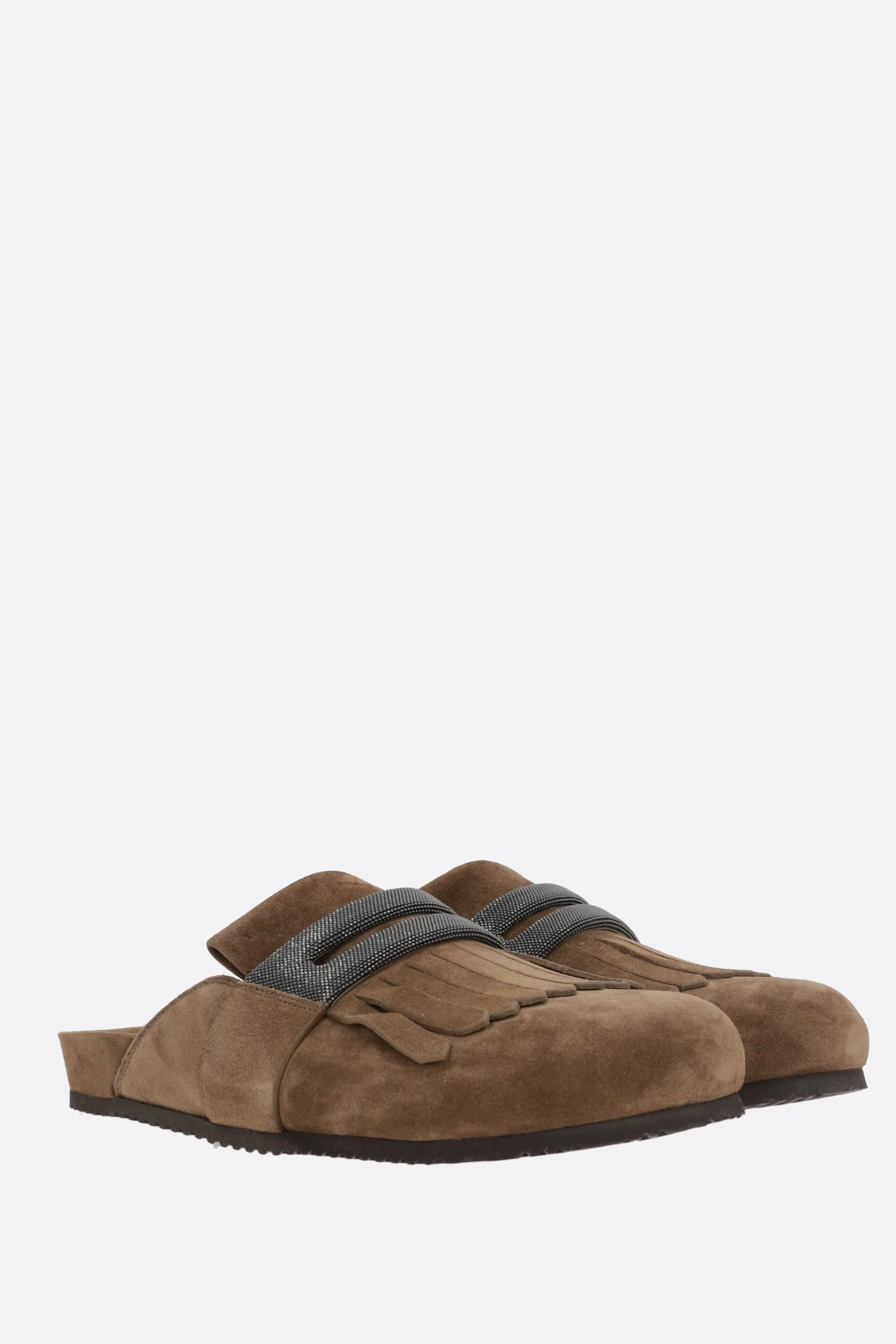 Monili Suede Loafers