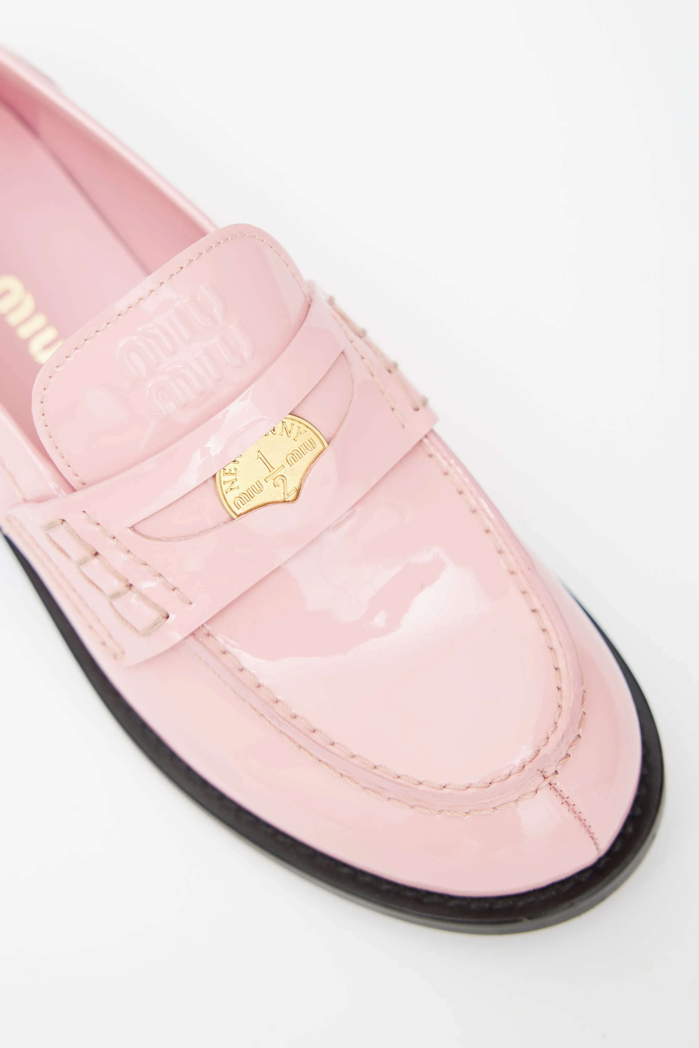 Pink Patent Penny Loafer