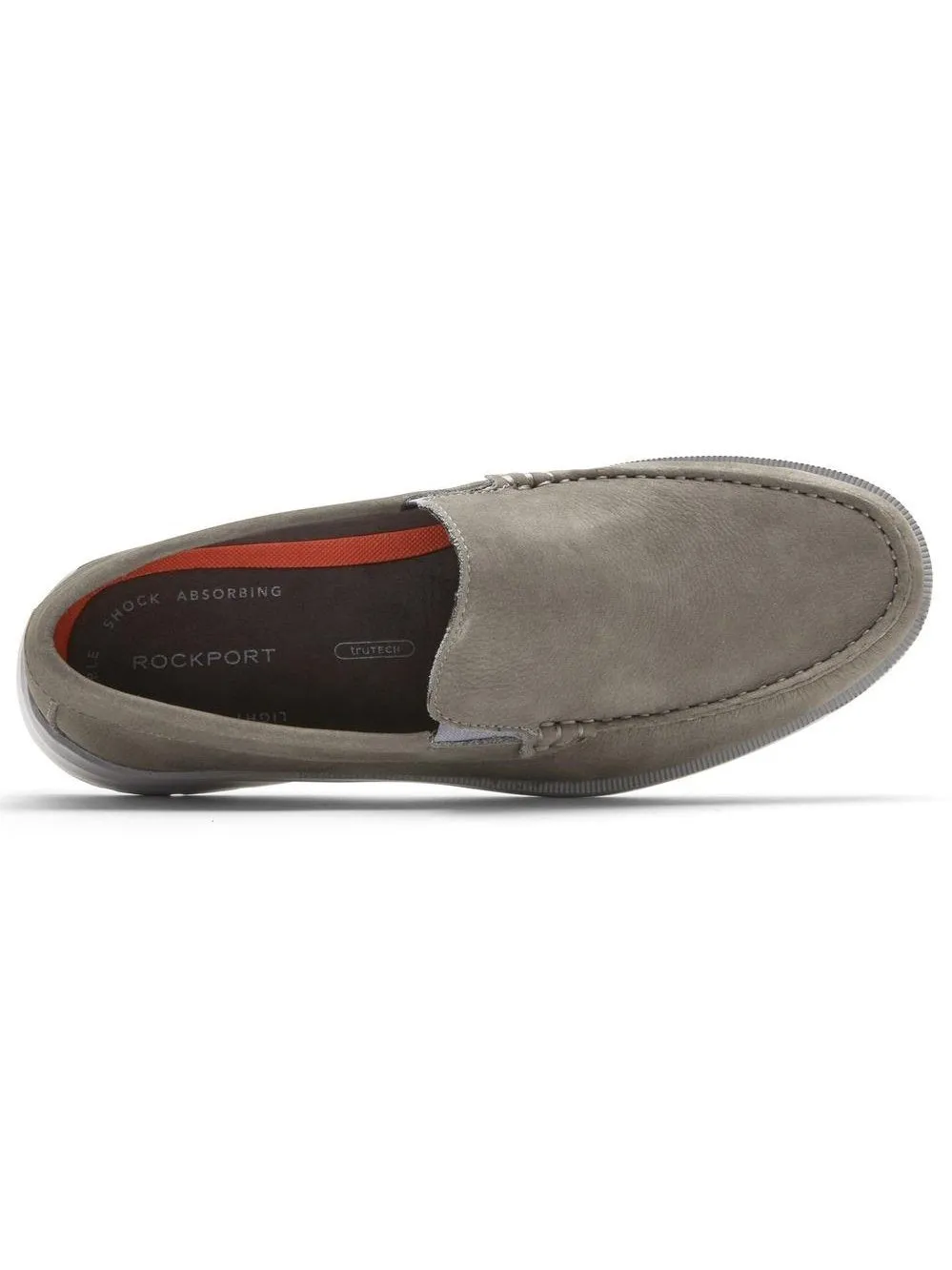 Rockport Men's Palmer Venetian Loafer Grey Nubuck CI5207
