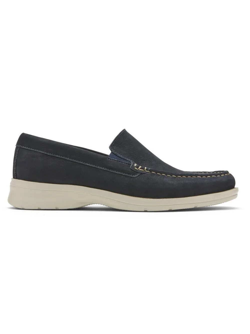 Rockport Mens Palmer Venetian Loafer Navy Nubuck CI5206