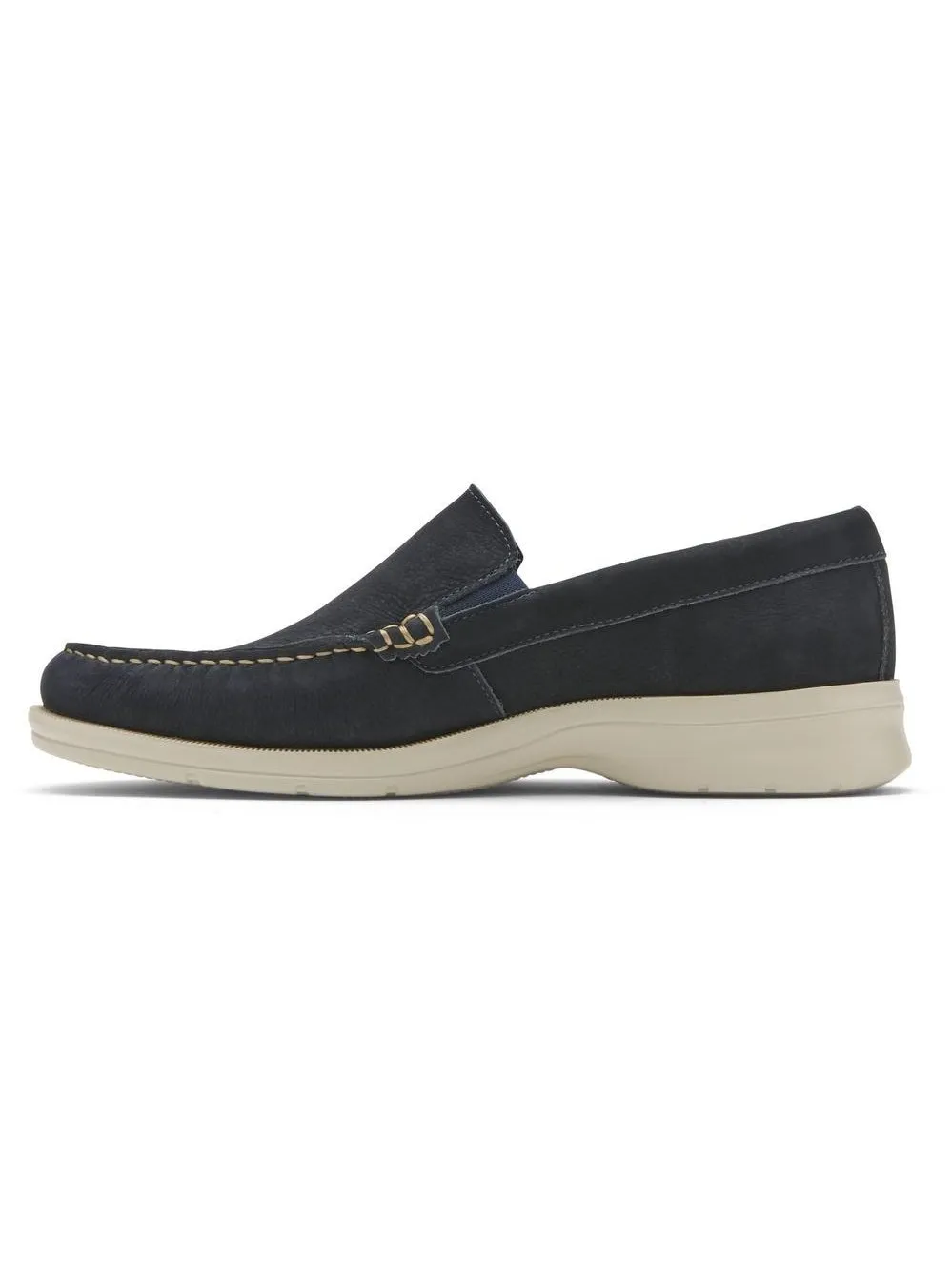 Rockport Mens Palmer Venetian Loafer Navy Nubuck CI5206