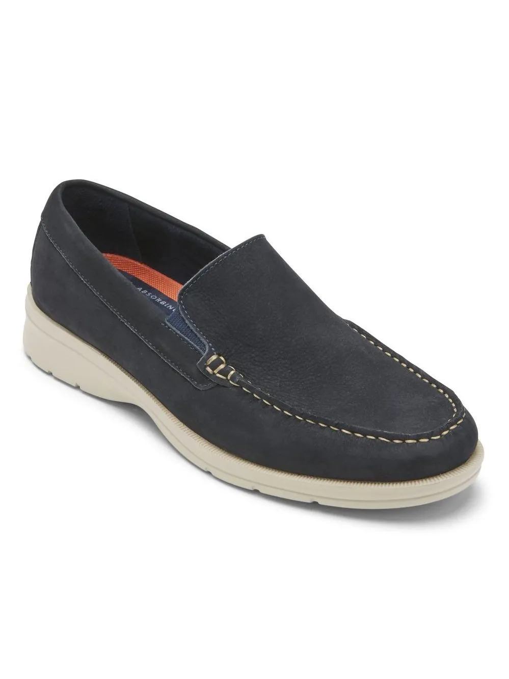 Rockport Mens Palmer Venetian Loafer Navy Nubuck CI5206