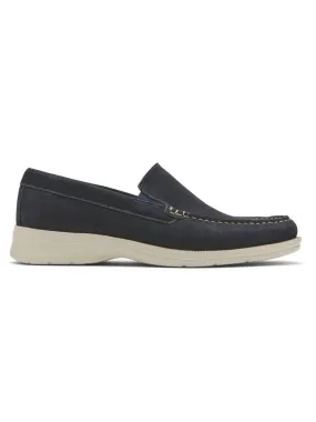Rockport Mens Palmer Venetian Loafer Navy Nubuck CI5206