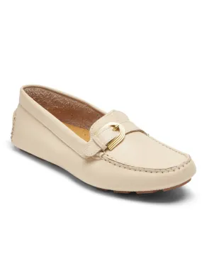 Rockport Women's Bayview Buckle Loafer Vanilla CI9365