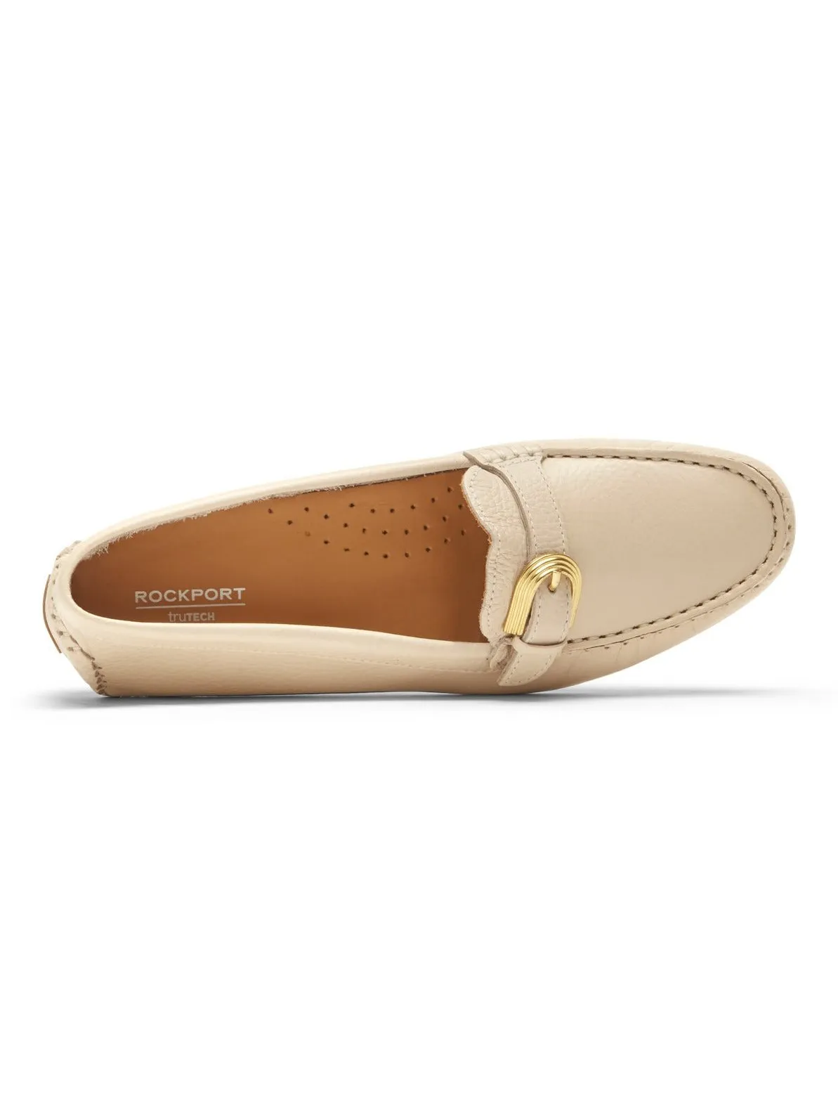 Rockport Women's Bayview Buckle Loafer Vanilla CI9365